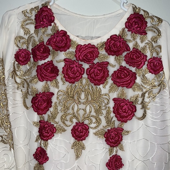 Pakistani Fancy 3pc Shalwaar Kameez - Picture 3 of 7